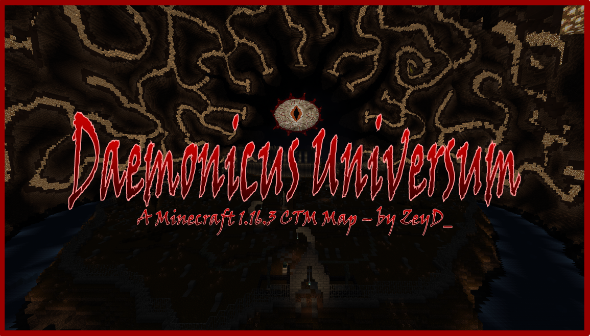 Herunterladen Daemonicus Universum zum Minecraft 1.16.3